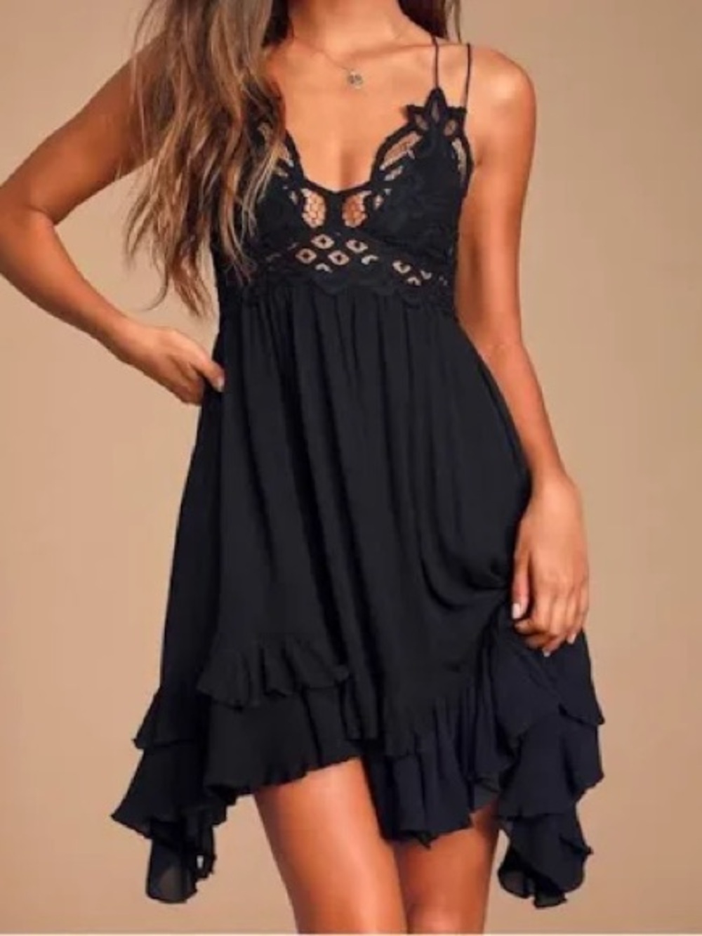 Free People Adela Slip Dress msrp$88